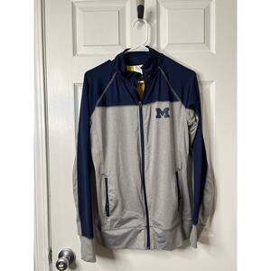 Pro Edge University of Michigan Dri-Fit Quarter Zip Pullover Sz: Medium